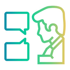 imagination Line Gradient Icon