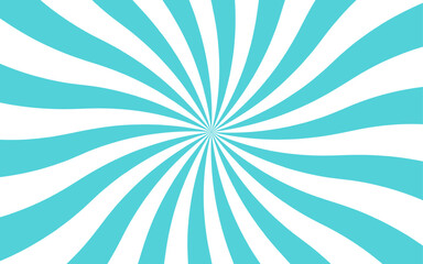 Abstract vibrant optical illusion pattern and radial orange with white stripes. Summer sunny and radial sunrise or sunset light retro design. Magic Sun beam ray pattern. Classic sun rays swirl. 