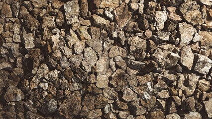 Rustic Stone Wall Texture, A Natural and Earthy Background Element