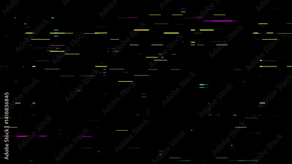 Aufkleber abstract background with scattered digital dashes pattern