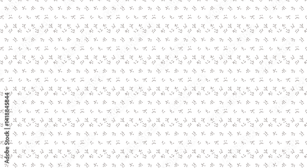 Poster geometric gray pattern repeating across white surface, featuring minimalist shapes perfect for digit