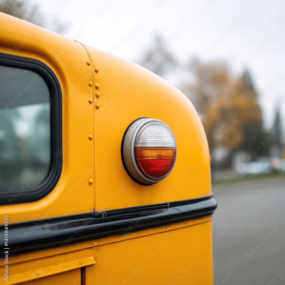 Poster safety alert system triggered via gps in bus detour, school bus gps tracking