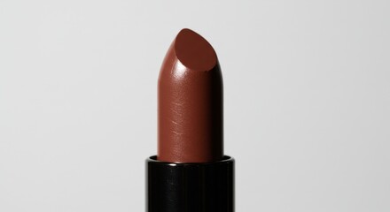 Brown Lipstick Tube Close Up