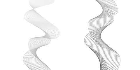 
Modern Wave Line Pattern in Abstract Style on Transparent Background – Versatile Vector Illustration for Use in Technology Solutions, IT Services, Engineering Reports, and Data-Driven Projects