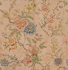 allover and floral allover design for printing