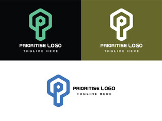 Fototapeta premium Business modern letter logo template 