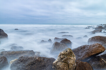 rocks on the beach