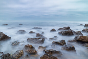 rocks on the beach
