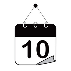 ひめくりカレンダー 10