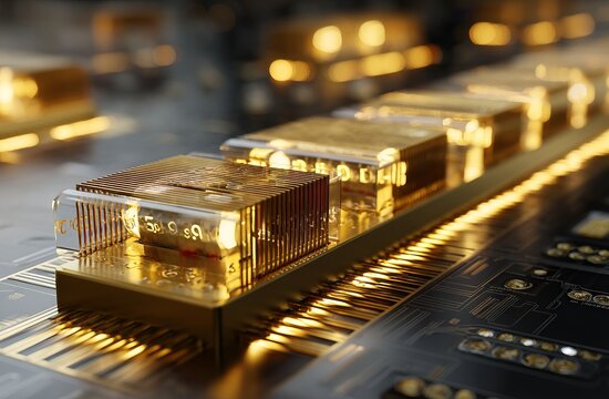 Advanced Computing: Illuminating the Future of Gold-Based Microprocessors with Innovative Designs