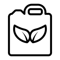 biofuel Line Icon