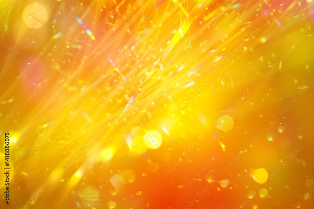 Poster a burst of radiant energy, captured in a vivid display of light and color, like a celestial explosio