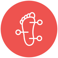 Foot Acupuncture Icon