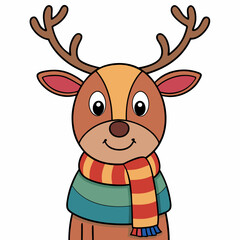 Fototapeta premium rudolph the reindeer