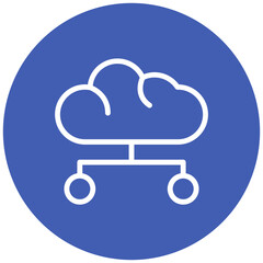 Cloud Network Icon