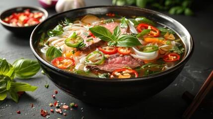 Delicious Beef Noodle Soup