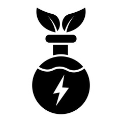 green power Solid icon
