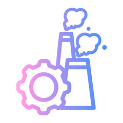 botany Line Gradient Icon