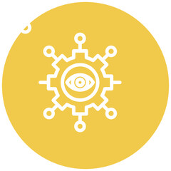 Eye Setting Vector Icon
