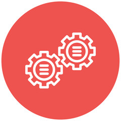 Autonomous Robotics Vector Icon