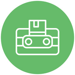 Cyber Physical System Vector Icon