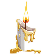 birthday cake with candle