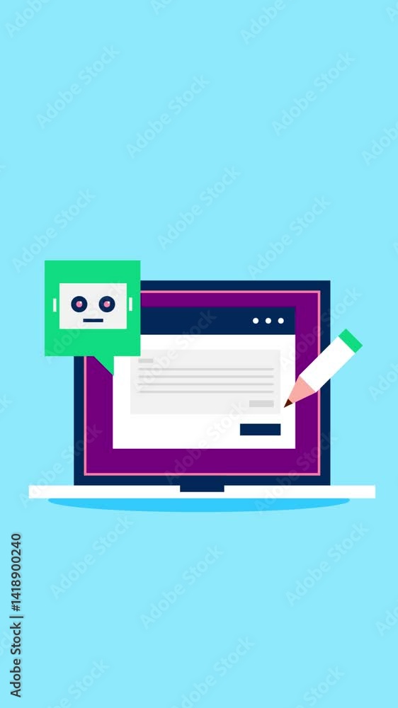 Canvas Prints ai assistance writing email content, artificial intelligence with creating content, sending email, a