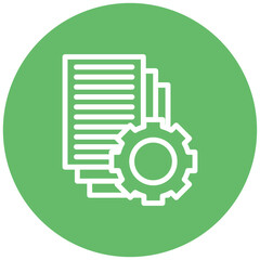 Documents Management Vector Icon