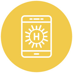 Brightness High Vector Icon