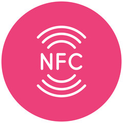 NFC Vector Icon