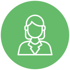 Optometrist Female Icon