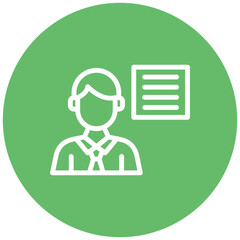 Teacher Male Icon