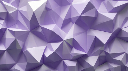  Amethyst Shard Symphony: A Low-Poly Abstract in Soft Lavender and Violet Hues with Subtle Light Variations