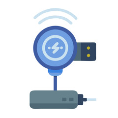  Dynamic Wireless Charger Illustration