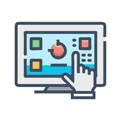  Dynamic Wireless Presentation Remote Illustration