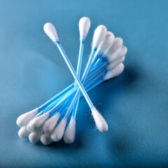 Cotton swab for DNA testing and paternity testing