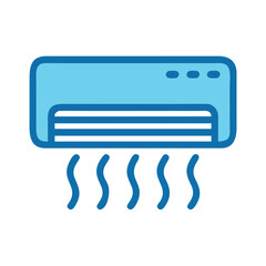  Sleek Air Conditioner Illustration