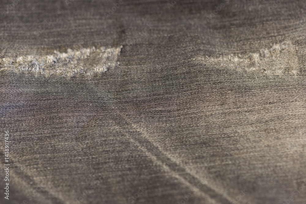Poster textured fabric surface close-up photography abstract art indoor setting macro view visual depth
