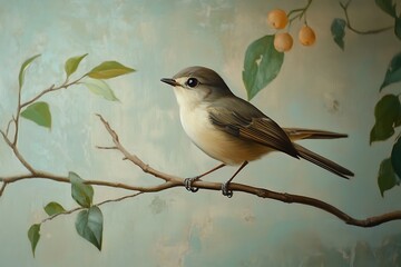 Obraz premium bird on a branch