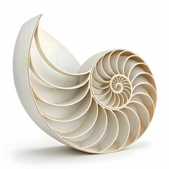 Obraz premium abstract shape 3d render isolated on white background