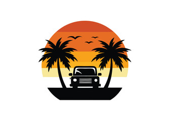 black silhouette vibes design for modern t shirt