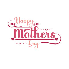 Mothers Day Wish Card T-shirt cover poster banner Design Happy Mothers Day 