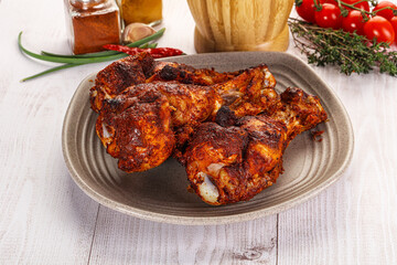 Indian tandoori turkey shoulder wing
