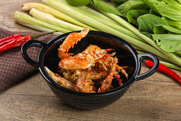 Delicous steamed Spider crab Claws