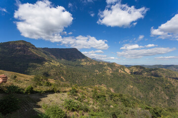 Breathtaking mountain view scenic landscape nature photography lush greenery wide angle outdoor adventure