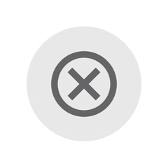 Obraz premium Cancel Outlined