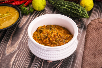 Indian cuisine - Dal Tadka lentil