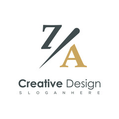 initial monogram logo with creative design.