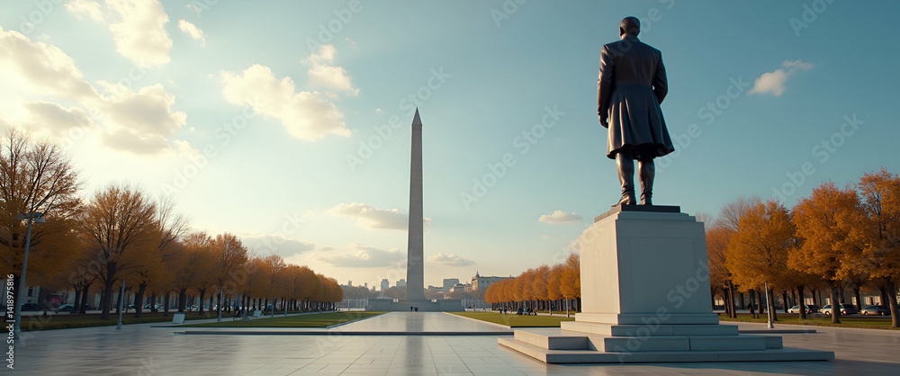 Poster display refined atat?rk statue visuals that emphasize bold form and artistic detail reflecting his e