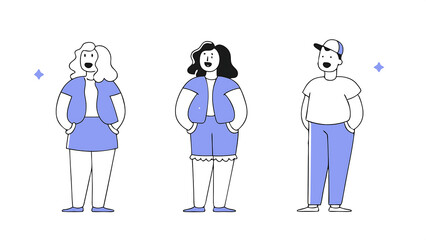 portfolio manager isolated cartoon vector illustrations